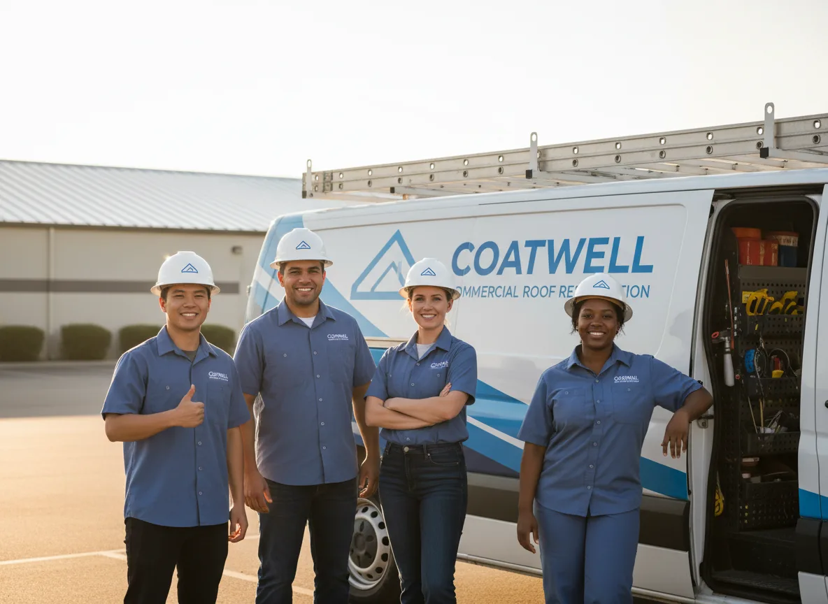 Commercial roof coating company in Hickory, MS